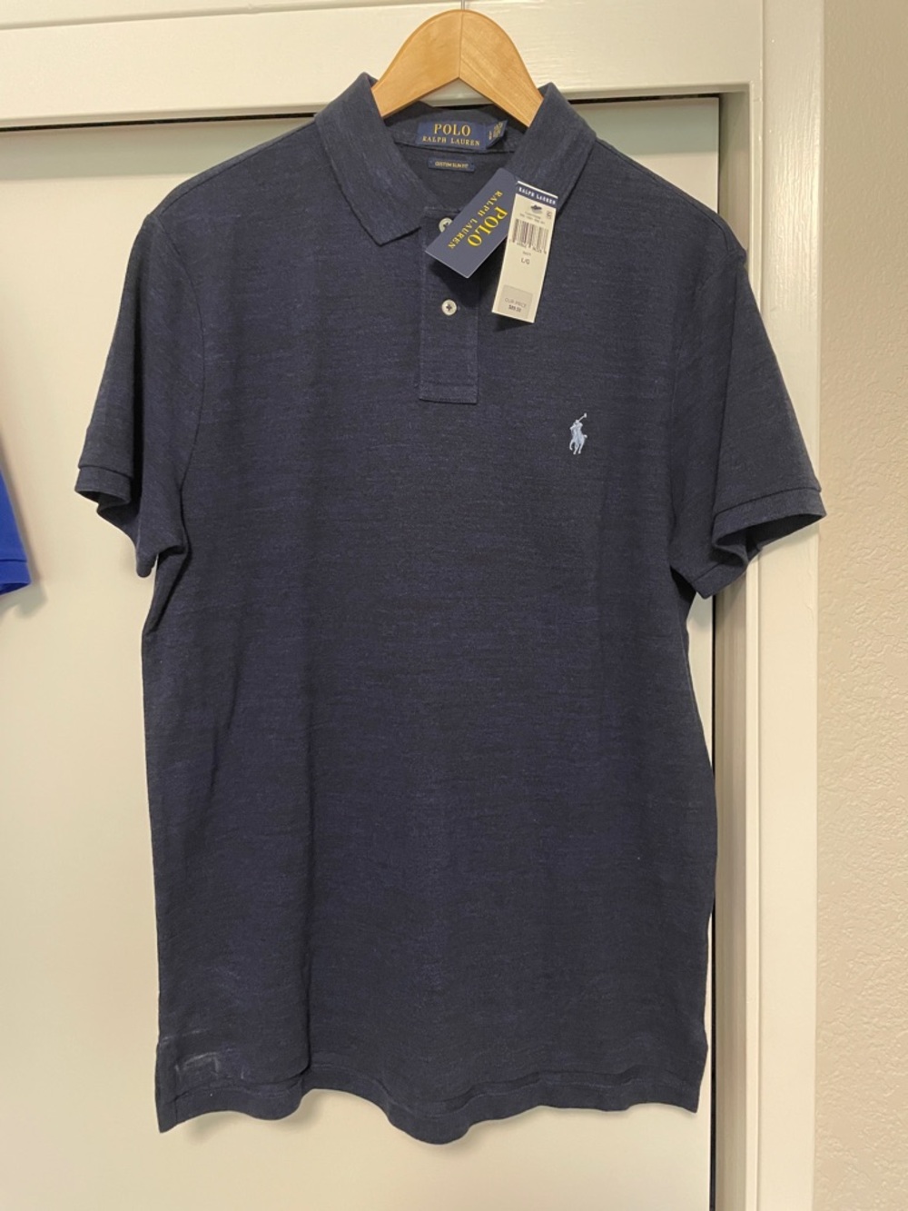 Polo by Ralph Lauren Men’s Dark Navy Short-Sleeve Polo